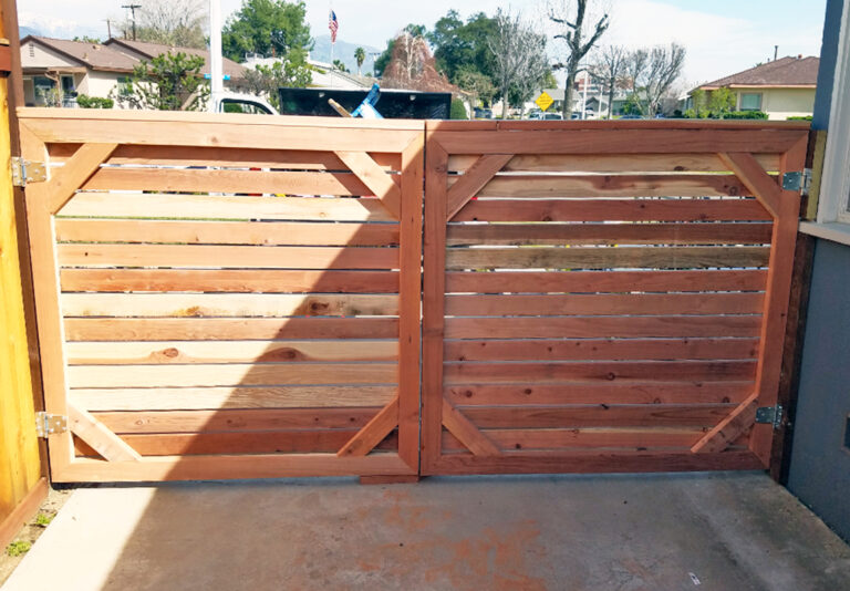 Wood Gate Installers Orange County