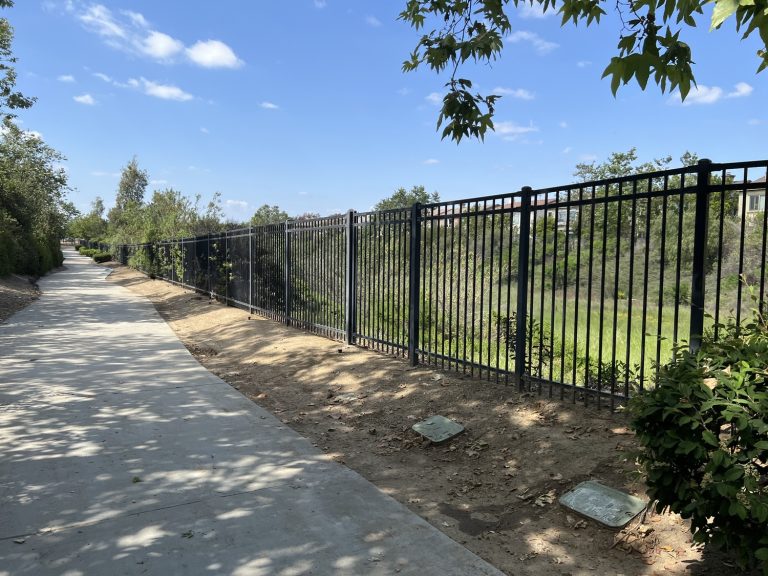 Rust-Resistant Metal Fencing