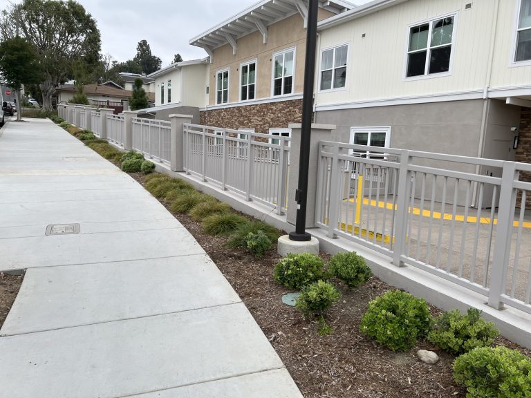Metal Perimeter Fencing